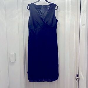 HENNES Black Sleeveless Dress - Size 16 NWT